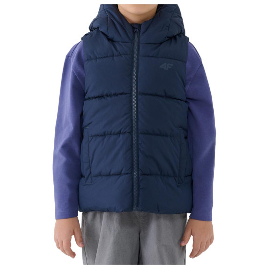 4F Παιδικό αμάνικο μπουφάν